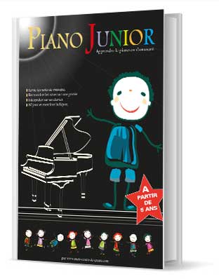 Livre d'éveil musical Piano Junior pour apprendre le piano aux enfants