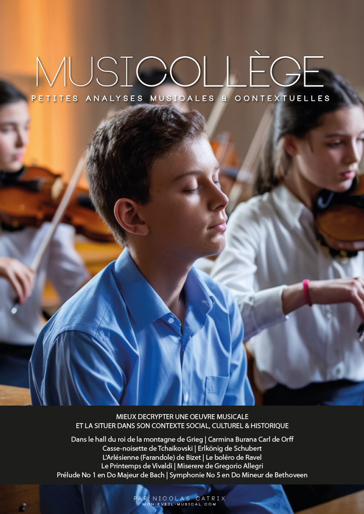 Livre de musique collège : MusiCollège : Analyses & Contextes